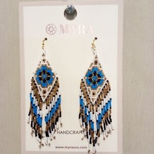 NWT Myra Bag Co Beaded Earrings